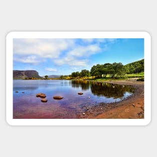 Shores of Loch Brora-Scotland Sticker